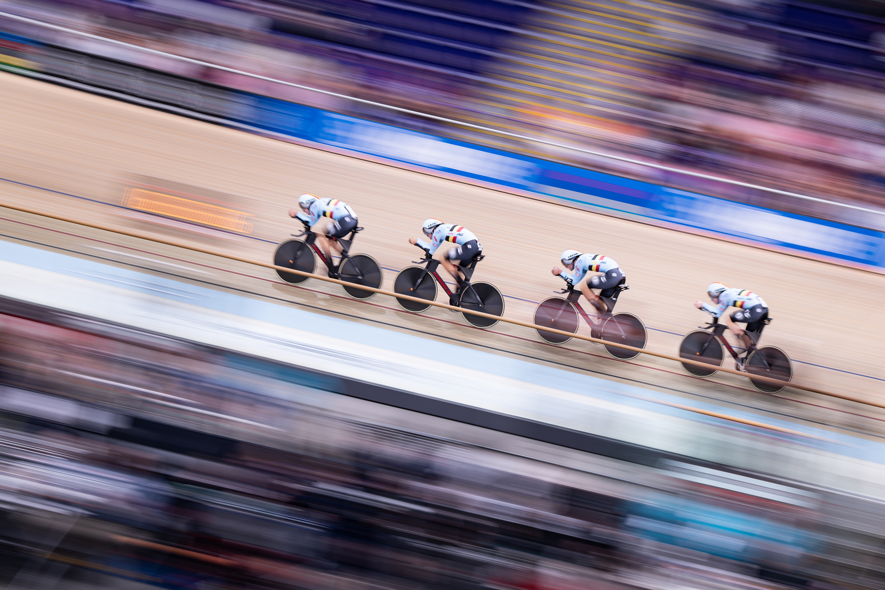 UCI Track World Championships 2023 - Team Pursuit - Belgium - inView Images