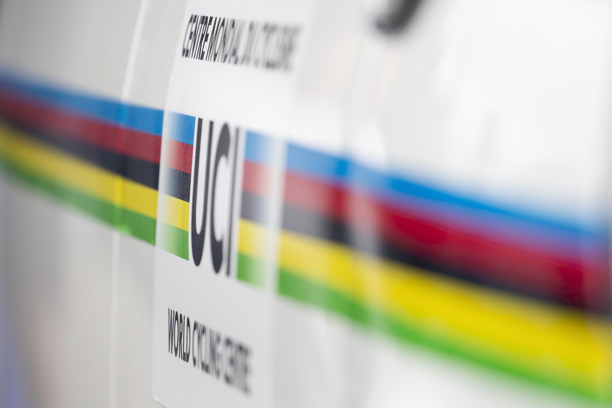 UCI World Championships 2023 - UCI Logo - Templewood Photography